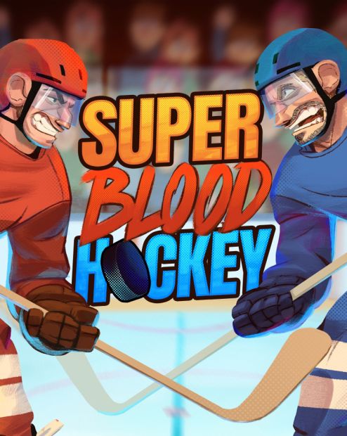 Обложка инди-игры Super Blood Hockey