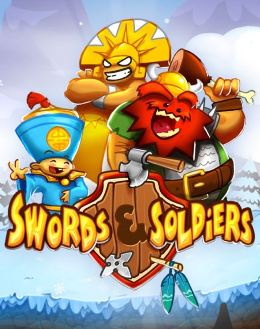 Обложка инди-игры Swords and Soldiers HD
