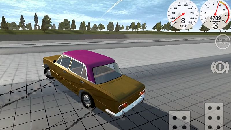 Simple Car Crash Physics Simulator - Скриншот 1
