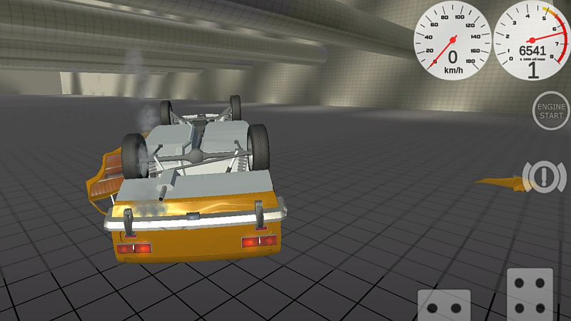 Simple Car Crash Physics Simulator - Скриншот 2