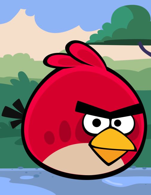 Обложка инди-игры Angry Birds Go