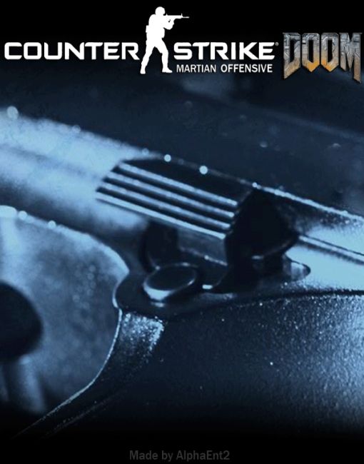 Обложка инди-игры Counter-Strike Doom: Martian Offensive