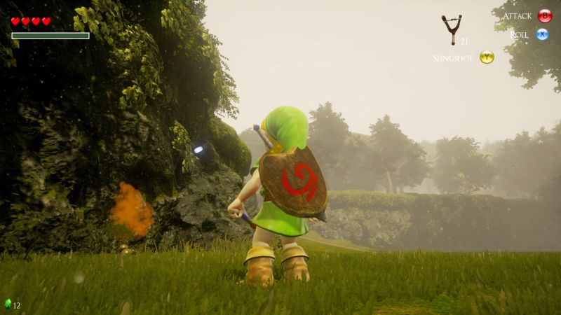 Zelda Ocarina of Time: Unreal Engine 4 Remake - Скриншот 2