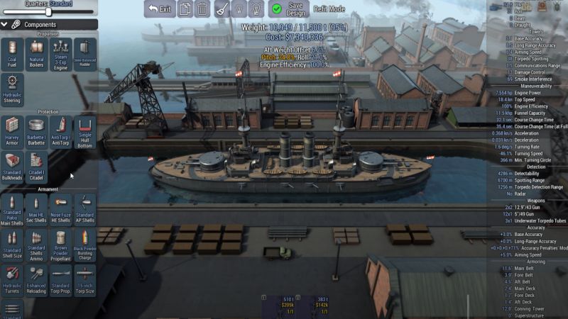 Ultimate Admiral: Dreadnoughts - Скриншот 2