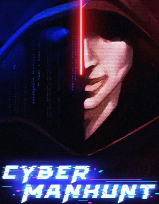Обложка инди-игры Cyber Manhunt