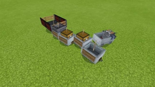 Minecraft: PE - MineCars Mod - Скриншот 1