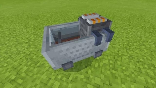 Minecraft: PE - MineCars Mod - Скриншот 3