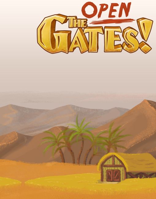 Обложка инди-игры Open The Gates