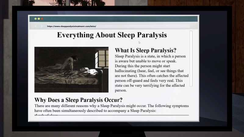 Sleep Paralysis: The Uncanny Valley - Скриншот 2
