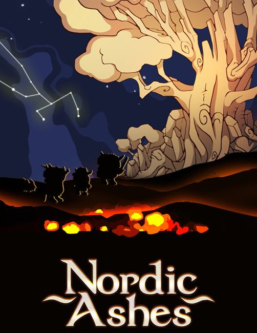 Обложка инди-игры Nordic Ashes: Survivors of Ragnarok