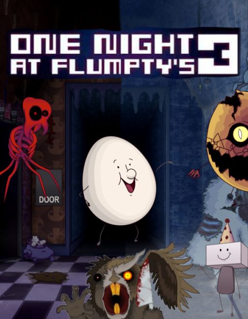 Обложка инди-игры One Night at Flumpty's 3