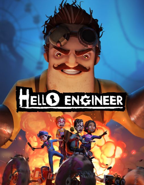 Обложка инди-игры Hello Engineer: Scrap Machines Constructor