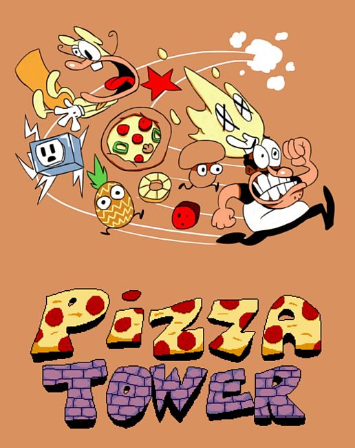 Обложка инди-игры Pizza Tower