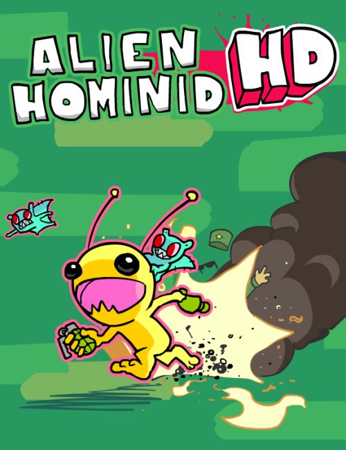 Обложка инди-игры Alien Hominid HD