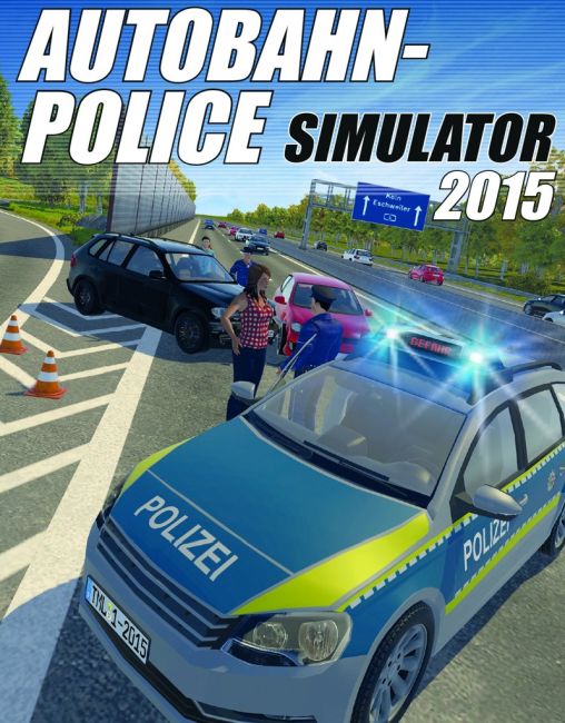 Обложка инди-игры Autobahn Police Simulator 2015