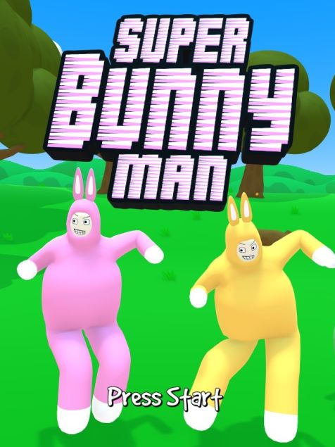 Обложка инди-игры Super Bunny Man