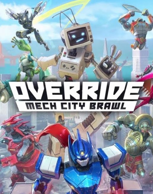 Обложка инди-игры Override: Mech City Brawl