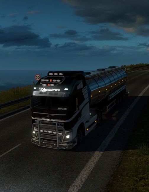 Euro Truck Simulator 2: Реалистичная Физика (Mod)