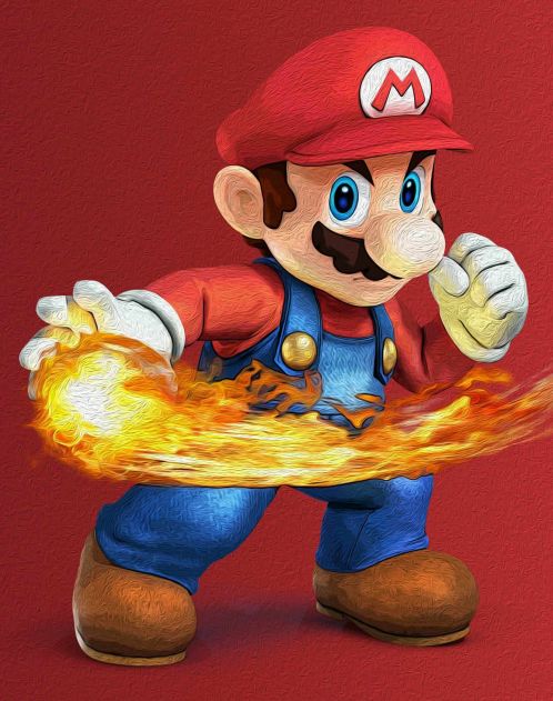 Обложка инди-игры Mario Forever