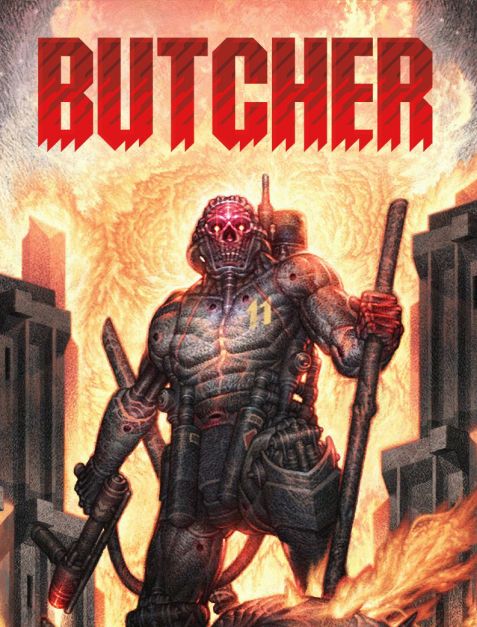 Обложка инди-игры Butcher