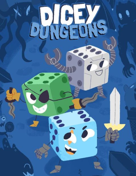Обложка инди-игры Dicey Dungeons