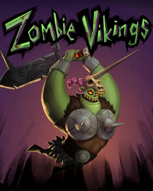 Обложка инди-игры Zombie Vikings