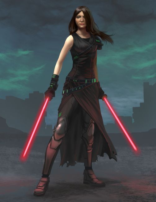 Обложка инди-игры Star Wars Jedi Knight 2: Lady Jedi