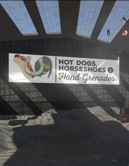 Обложка инди-игры Hot Dogs, Horseshoes & Hand Grenades