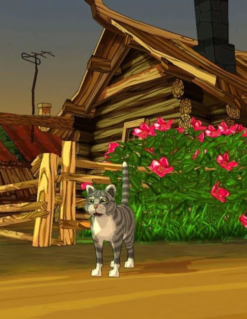 Обложка инди-игры Приключения кота Парфентия в деревне