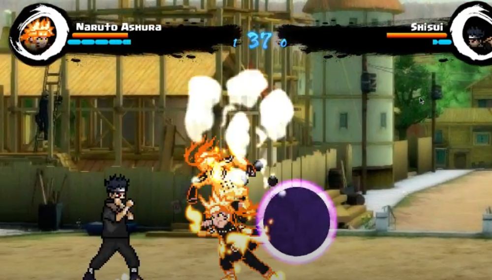 M.U.G.E.N. - Naruto Shippuden: Struggle Ninja Extreme - Скриншот 3