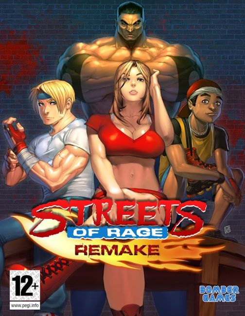 Обложка инди-игры Streets Of Rage Remake