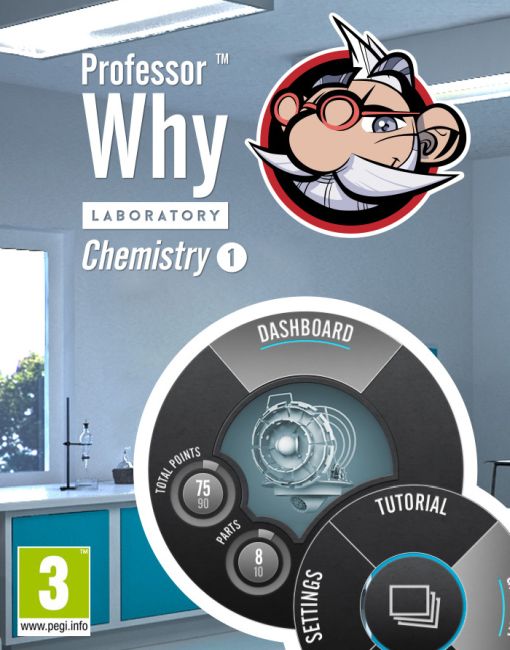Обложка инди-игры Professor Why Chemistry 1