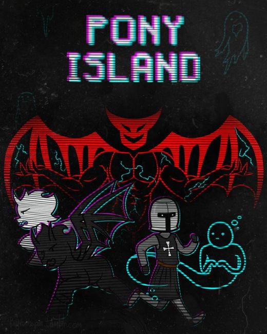 Обложка инди-игры Pony Island