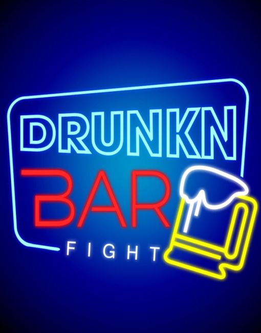 Обложка инди-игры Drunkn Bar Fight