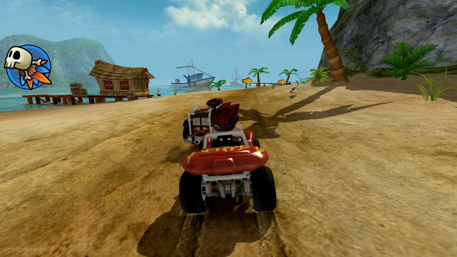 Beach Buggy Racing - Скриншот 1
