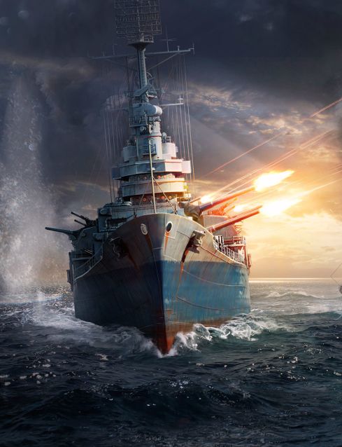 Обложка инди-игры Морской Бой: Столкновение