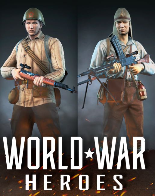Обложка инди-игры World War Heroes: Вторая Мировая COD