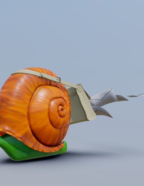 Обложка инди-игры Snail Mail