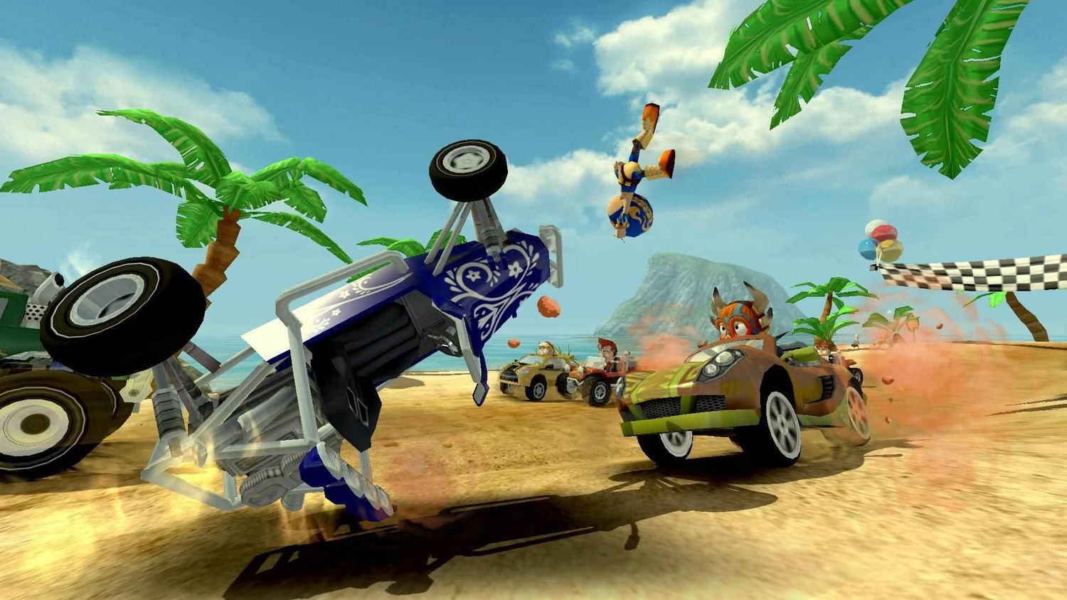 Beach Buggy Racing - Скриншот 2