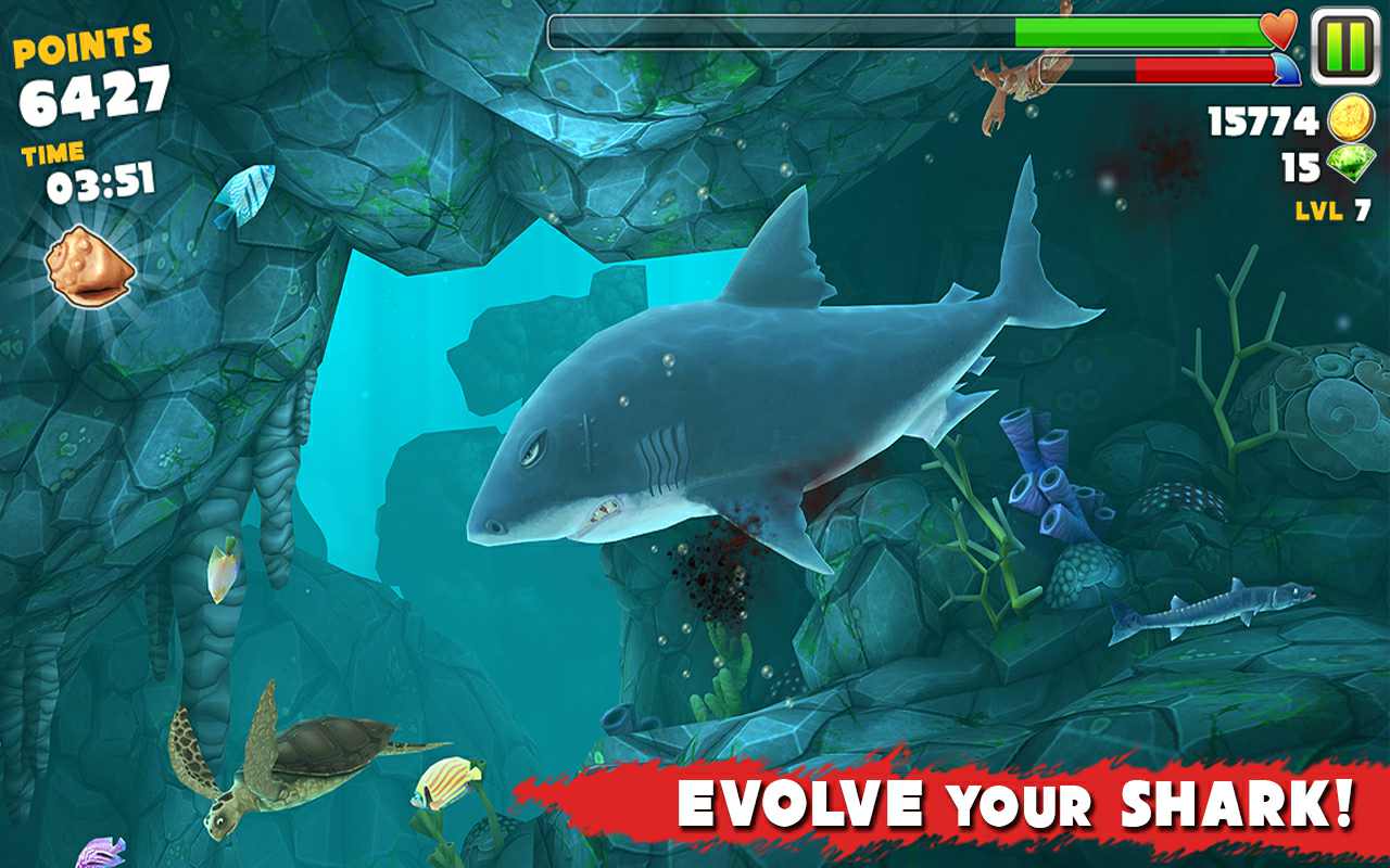 Hungry Shark Evolution - Скриншот 4