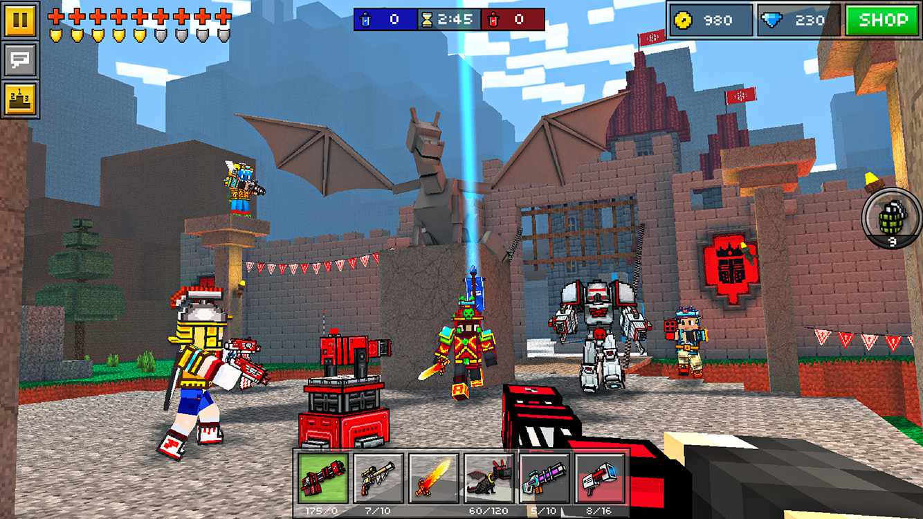Pixel Gun 3D - Скриншот 1.