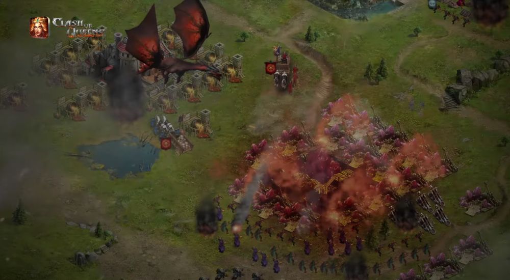 Clash of Queens: Dragons Rise - Скриншот 4
