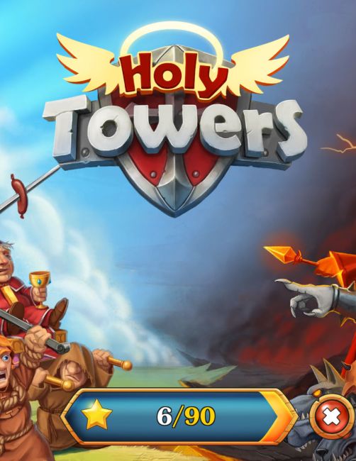 Обложка инди-игры Святые башни / Holy Towers