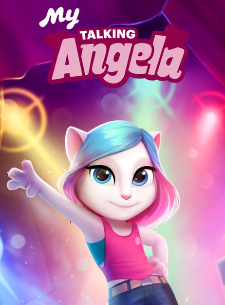 Обложка инди-игры Моя говорящая Анджела