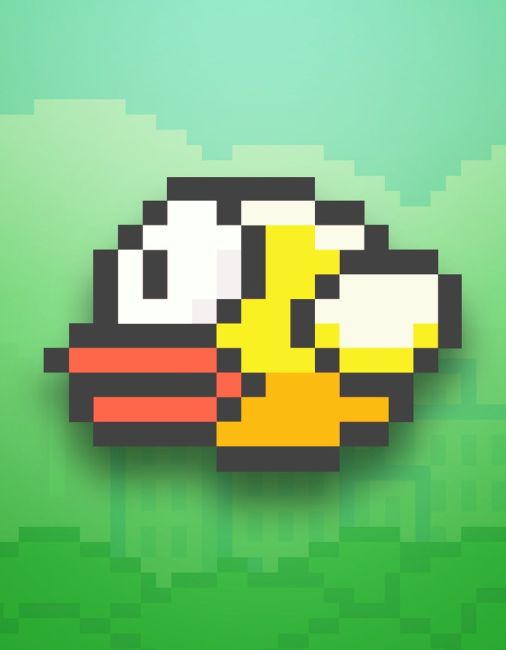 Обложка инди-игры Flappy Bird