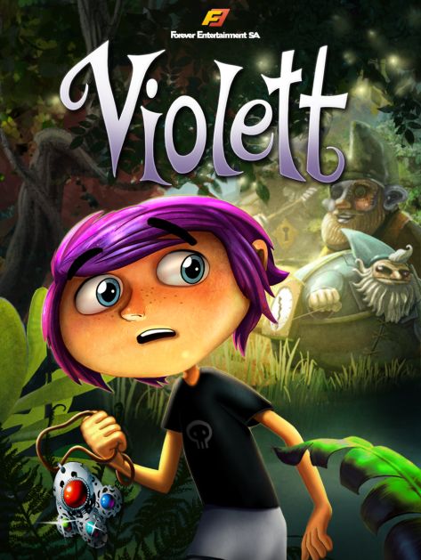 Обложка инди-игры Виолетта / Violett