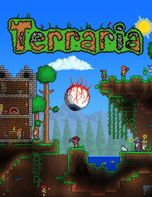 Обложка инди-игры Terraria v1.4