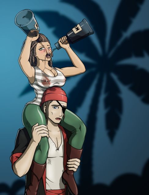 Обложка инди-игры Pirates: Golden Tits
